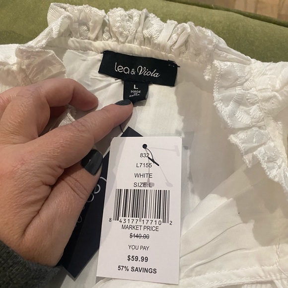 White Summer Dress - Picture 3 of 3